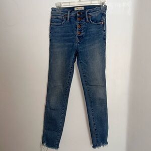 Madewell High Rise Skinny Jean - 25